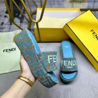 Cheap Fendi Slippers For Women #1320467 Replica Wholesale [$85.00 USD] [ITEM#1320467] on Replica Fendi Slippers
