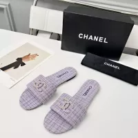 Cheap Chanel Slippers For Women #1320502 Replica Wholesale [$80.00 USD] [ITEM#1320502] on Replica Chanel Slippers