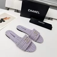 Cheap Chanel Slippers For Women #1320502 Replica Wholesale [$80.00 USD] [ITEM#1320502] on Replica Chanel Slippers