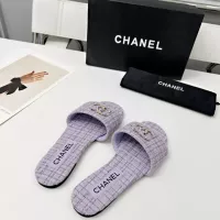 Cheap Chanel Slippers For Women #1320502 Replica Wholesale [$80.00 USD] [ITEM#1320502] on Replica Chanel Slippers