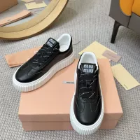 Cheap MIU MIU Casual Shoes For Women #1320568 Replica Wholesale [$102.00 USD] [ITEM#1320568] on Replica MIU MIU Casual Shoes