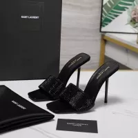 Cheap Yves Saint Laurent YSL Slippers For Women #1320623 Replica Wholesale [$108.00 USD] [ITEM#1320623] on Replica Yves Saint Laurent YSL Slippers
