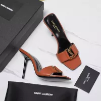 Cheap Yves Saint Laurent YSL Slippers For Women #1320624 Replica Wholesale [$108.00 USD] [ITEM#1320624] on Replica Yves Saint Laurent YSL Slippers