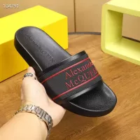 Cheap Alexander McQueen Slippers For Men #1320652 Replica Wholesale [$68.00 USD] [ITEM#1320652] on Replica Alexander McQueen Slippers