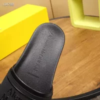 Cheap Alexander McQueen Slippers For Men #1320653 Replica Wholesale [$68.00 USD] [ITEM#1320653] on Replica Alexander McQueen Slippers
