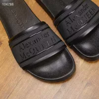 Cheap Alexander McQueen Slippers For Men #1320653 Replica Wholesale [$68.00 USD] [ITEM#1320653] on Replica Alexander McQueen Slippers
