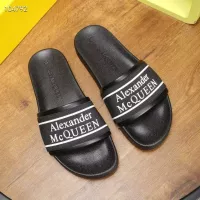 Cheap Alexander McQueen Slippers For Men #1320654 Replica Wholesale [$68.00 USD] [ITEM#1320654] on Replica Alexander McQueen Slippers