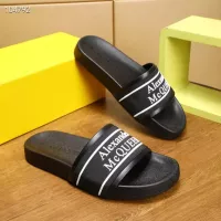 Cheap Alexander McQueen Slippers For Men #1320654 Replica Wholesale [$68.00 USD] [ITEM#1320654] on Replica Alexander McQueen Slippers