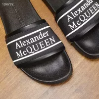Cheap Alexander McQueen Slippers For Men #1320654 Replica Wholesale [$68.00 USD] [ITEM#1320654] on Replica Alexander McQueen Slippers