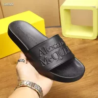 Cheap Alexander McQueen Slippers For Men #1320658 Replica Wholesale [$68.00 USD] [ITEM#1320658] on Replica Alexander McQueen Slippers