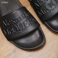 Cheap Alexander McQueen Slippers For Men #1320658 Replica Wholesale [$68.00 USD] [ITEM#1320658] on Replica Alexander McQueen Slippers