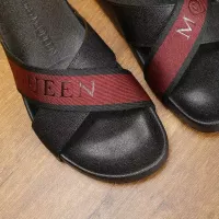 Cheap Alexander McQueen Slippers For Men #1320660 Replica Wholesale [$68.00 USD] [ITEM#1320660] on Replica Alexander McQueen Slippers