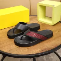 Cheap Alexander McQueen Slippers For Men #1320661 Replica Wholesale [$68.00 USD] [ITEM#1320661] on Replica Alexander McQueen Slippers