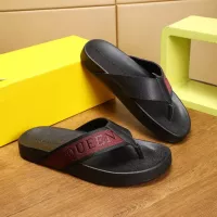 Cheap Alexander McQueen Slippers For Men #1320661 Replica Wholesale [$68.00 USD] [ITEM#1320661] on Replica Alexander McQueen Slippers