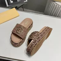 Cheap Michael Kors Slippers For Women #1320687 Replica Wholesale [$85.00 USD] [ITEM#1320687] on Replica Michael Kors Slippers