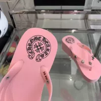 Cheap Chrome Hearts Slippers For Women #1320689 Replica Wholesale [$64.00 USD] [ITEM#1320689] on Replica Chrome Hearts Slippers