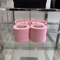 Cheap Chrome Hearts Slippers For Women #1320689 Replica Wholesale [$64.00 USD] [ITEM#1320689] on Replica Chrome Hearts Slippers