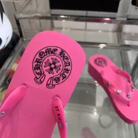Cheap Chrome Hearts Slippers For Women #1320690 Replica Wholesale [$64.00 USD] [ITEM#1320690] on Replica Chrome Hearts Slippers