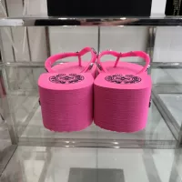 Cheap Chrome Hearts Slippers For Women #1320690 Replica Wholesale [$64.00 USD] [ITEM#1320690] on Replica Chrome Hearts Slippers