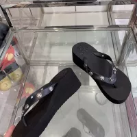 Cheap Chrome Hearts Slippers For Women #1320691 Replica Wholesale [$64.00 USD] [ITEM#1320691] on Replica Chrome Hearts Slippers