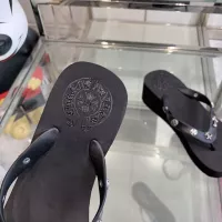 Cheap Chrome Hearts Slippers For Women #1320691 Replica Wholesale [$64.00 USD] [ITEM#1320691] on Replica Chrome Hearts Slippers