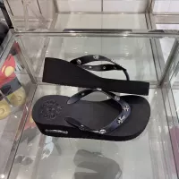 Cheap Chrome Hearts Slippers For Women #1320691 Replica Wholesale [$64.00 USD] [ITEM#1320691] on Replica Chrome Hearts Slippers