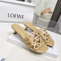 Cheap LOEWE Slippers For Women #1320694 Replica Wholesale [$85.00 USD] [ITEM#1320694] on Replica LOEWE Slippers