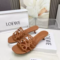 Cheap LOEWE Slippers For Women #1320695 Replica Wholesale [$85.00 USD] [ITEM#1320695] on Replica LOEWE Slippers