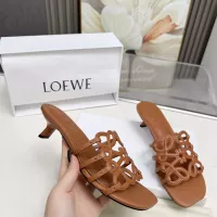 Cheap LOEWE Slippers For Women #1320695 Replica Wholesale [$85.00 USD] [ITEM#1320695] on Replica LOEWE Slippers