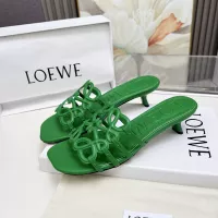 Cheap LOEWE Slippers For Women #1320697 Replica Wholesale [$85.00 USD] [ITEM#1320697] on Replica LOEWE Slippers
