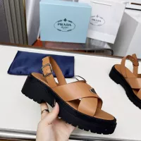 Cheap Prada Sandal For Women #1320708 Replica Wholesale [$82.00 USD] [ITEM#1320708] on Replica Prada Sandal