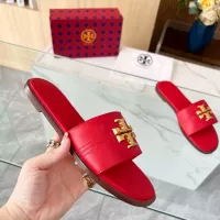 Cheap Tory Burch TB Slippers For Women #1320725 Replica Wholesale [$82.00 USD] [ITEM#1320725] on Replica Tory Burch TB Slippers