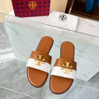 Cheap Tory Burch TB Slippers For Women #1320727 Replica Wholesale [$82.00 USD] [ITEM#1320727] on Replica Tory Burch TB Slippers