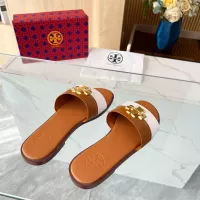 Cheap Tory Burch TB Slippers For Women #1320727 Replica Wholesale [$82.00 USD] [ITEM#1320727] on Replica Tory Burch TB Slippers