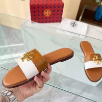 Cheap Tory Burch TB Slippers For Women #1320727 Replica Wholesale [$82.00 USD] [ITEM#1320727] on Replica Tory Burch TB Slippers