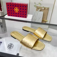 Cheap Tory Burch TB Slippers For Women #1320730 Replica Wholesale [$82.00 USD] [ITEM#1320730] on Replica Tory Burch TB Slippers