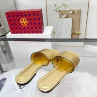 Cheap Tory Burch TB Slippers For Women #1320730 Replica Wholesale [$82.00 USD] [ITEM#1320730] on Replica Tory Burch TB Slippers