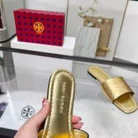 Cheap Tory Burch TB Slippers For Women #1320730 Replica Wholesale [$82.00 USD] [ITEM#1320730] on Replica Tory Burch TB Slippers