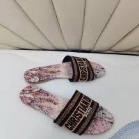 Cheap Christian Dior Slippers For Women #1320745 Replica Wholesale [$68.00 USD] [ITEM#1320745] on Replica Christian Dior Slippers