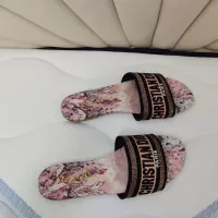 Cheap Christian Dior Slippers For Women #1320745 Replica Wholesale [$68.00 USD] [ITEM#1320745] on Replica Christian Dior Slippers