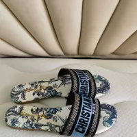Cheap Christian Dior Slippers For Women #1320746 Replica Wholesale [$68.00 USD] [ITEM#1320746] on Replica Christian Dior Slippers