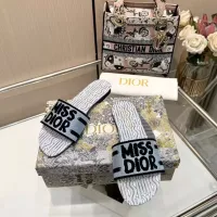 Cheap Christian Dior Slippers For Women #1320751 Replica Wholesale [$68.00 USD] [ITEM#1320751] on Replica Christian Dior Slippers