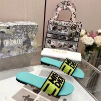 Cheap Christian Dior Slippers For Women #1320757 Replica Wholesale [$68.00 USD] [ITEM#1320757] on Replica Christian Dior Slippers