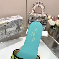 Cheap Christian Dior Slippers For Women #1320757 Replica Wholesale [$68.00 USD] [ITEM#1320757] on Replica Christian Dior Slippers