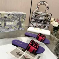 Cheap Christian Dior Slippers For Women #1320760 Replica Wholesale [$68.00 USD] [ITEM#1320760] on Replica Christian Dior Slippers