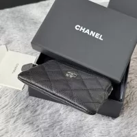 Cheap Chanel AAA Quality Wallets In Silver For Women #1320966 Replica Wholesale [$80.00 USD] [ITEM#1320966] on Replica Chanel AAA+ Quality Wallets