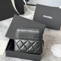 Cheap Chanel AAA Quality Wallets In Silver For Women #1320967 Replica Wholesale [$80.00 USD] [ITEM#1320967] on Replica Chanel AAA+ Quality Wallets