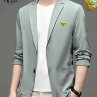 Cheap Prada Jackets Long Sleeved For Men #1321102 Replica Wholesale [$52.00 USD] [ITEM#1321102] on Replica Prada Jackets