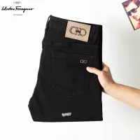 Cheap Salvatore Ferragamo Jeans For Men #1321279 Replica Wholesale [$42.00 USD] [ITEM#1321279] on Replica Salvatore Ferragamo Jeans