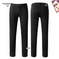 Cheap Thom Browne TB Jeans For Men #1321282 Replica Wholesale [$42.00 USD] [ITEM#1321282] on Replica Thom Browne TB Jeans